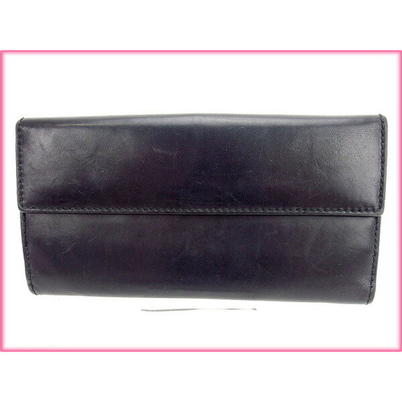 Gucci bit bifold long Wallet GG motif Black - Picture 1 of 6